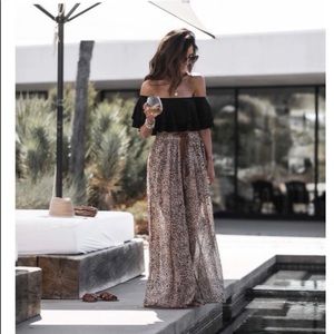 Free People Women’s Sleepin In Pants Black Pants Size XS NEW